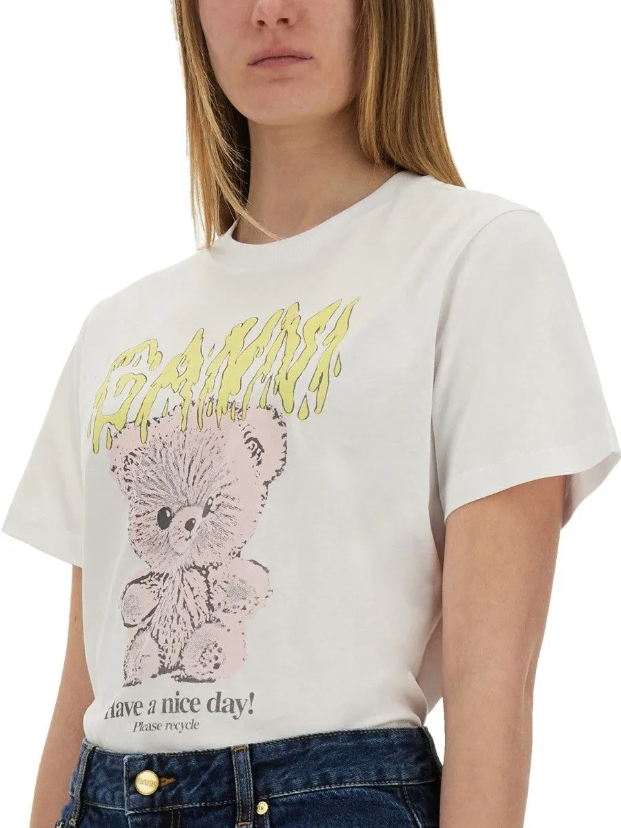 GANNI "TEDDY" T-SHIRT sold by Siebentaschen product image thumbnail 4