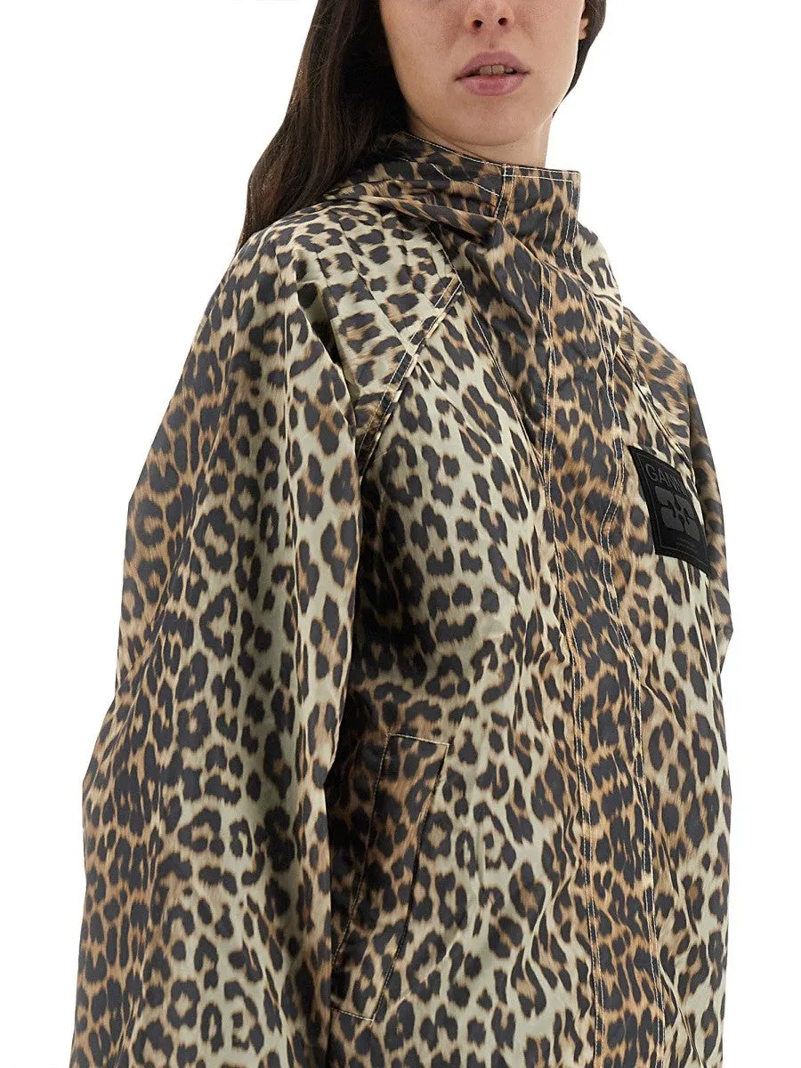 GANNI LEOPARD PRINT JACKET sold by Siebentaschen product image thumbnail 4