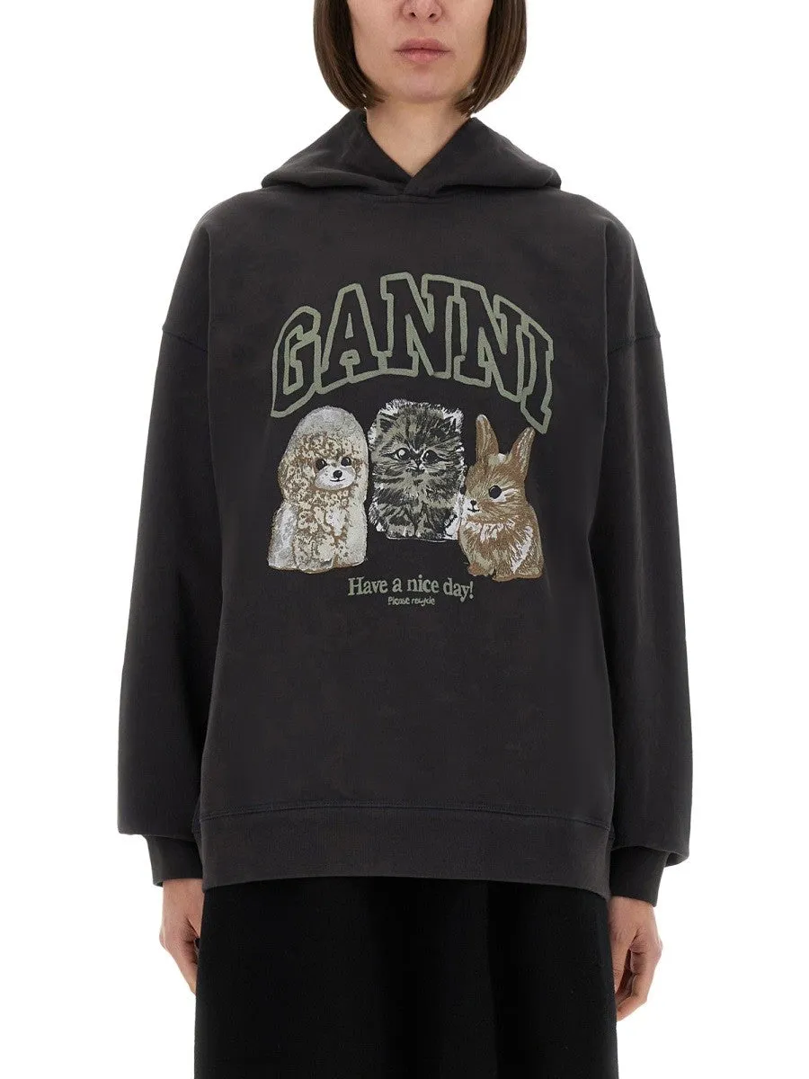 GANNI OVERSIZED "ISOLI" HOODIE sold by Siebentaschen