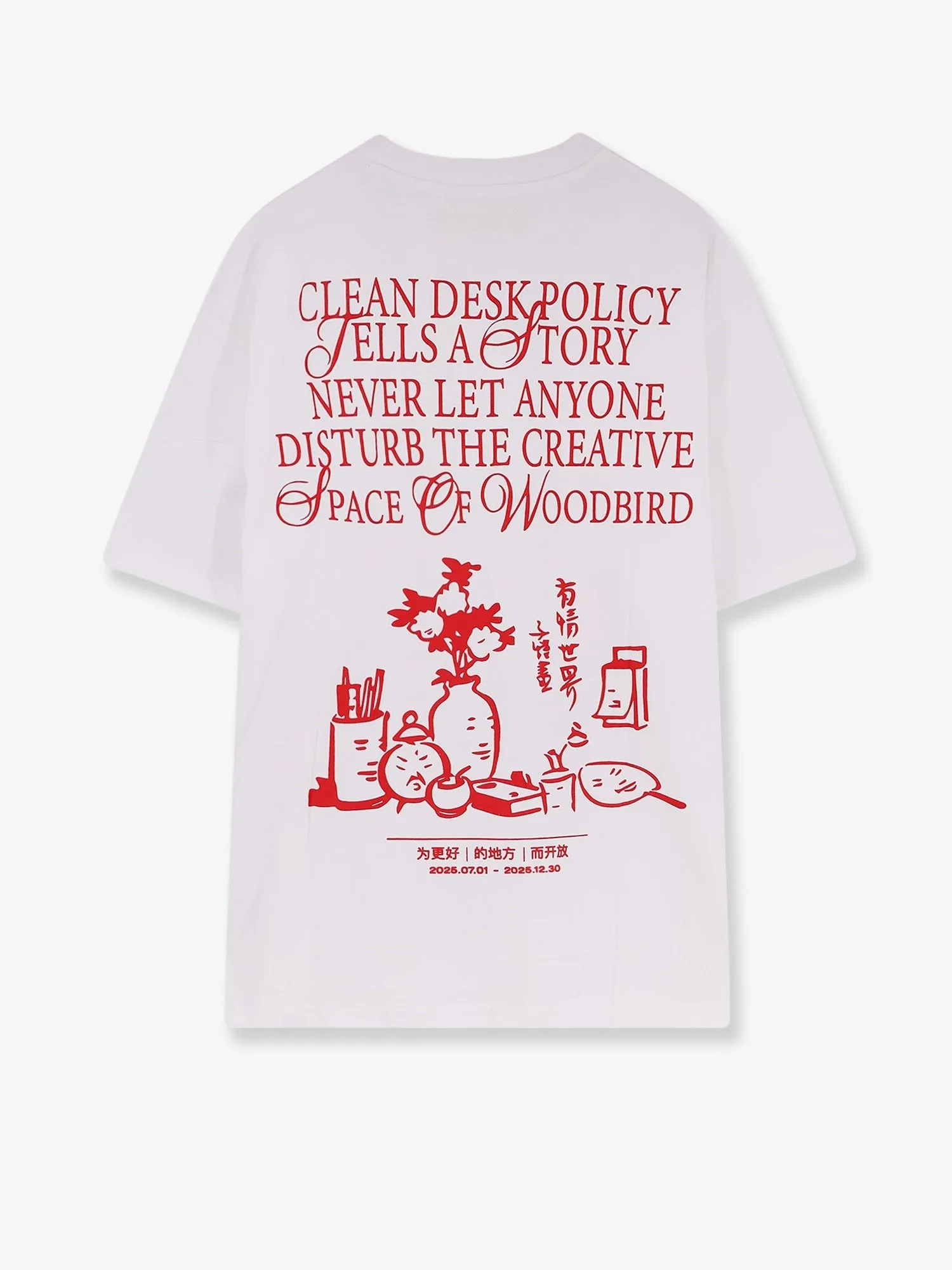 WOODBIRD WBBaine Space organic cotton T-shirt sold by Siebentaschen product image thumbnail 2