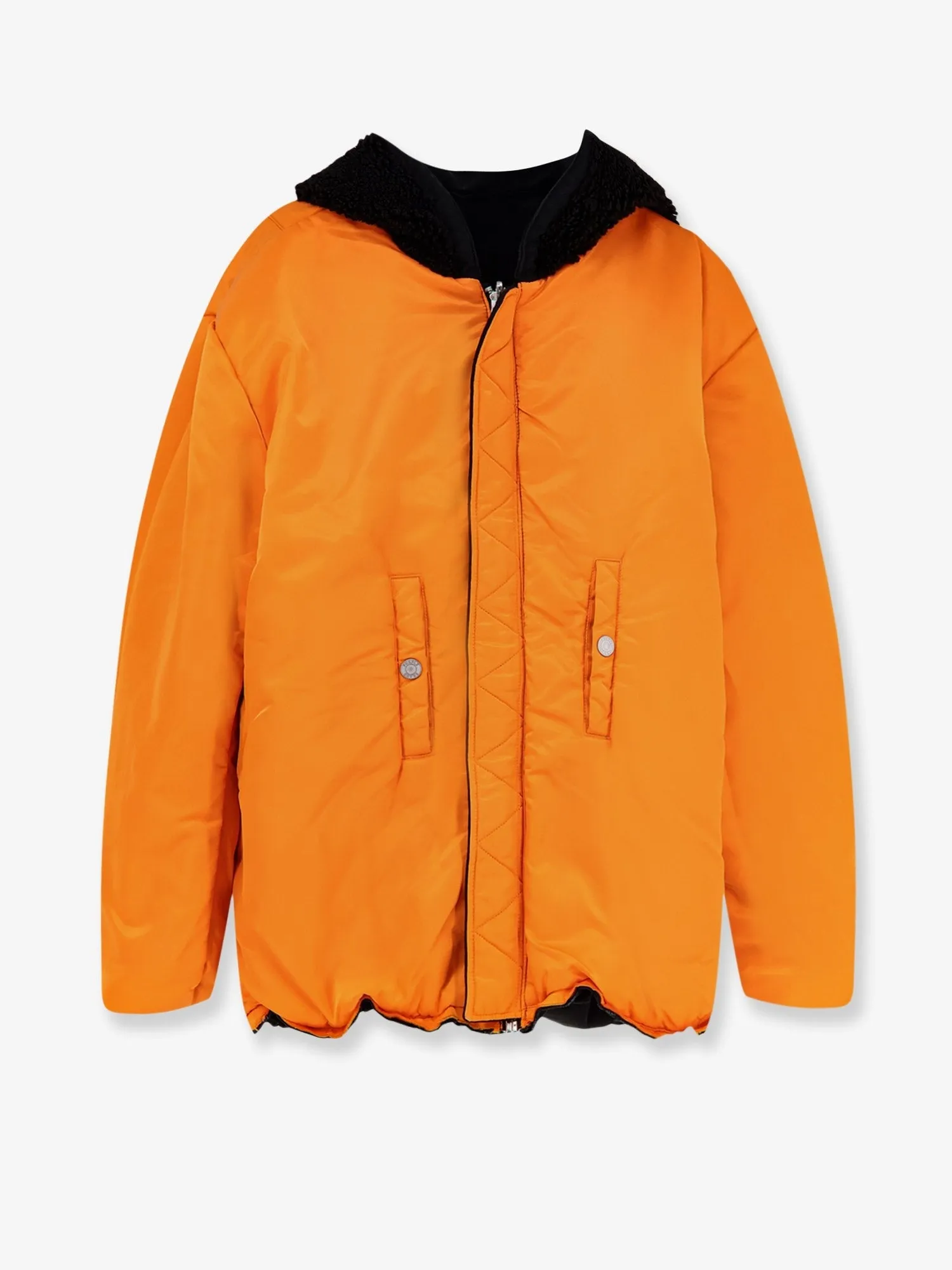 PURPLE BRAND Alpha X Purple Hooded reversible Bomber jacket sold by Siebentaschen product image thumbnail 3