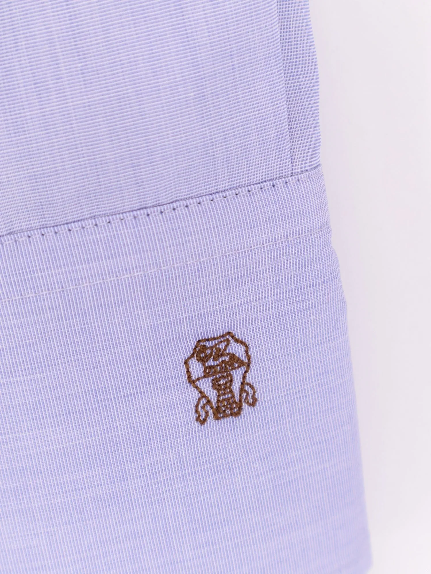 Brunello Cucinelli Cotton shirt with Monili detail sold by Siebentaschen product image thumbnail 3