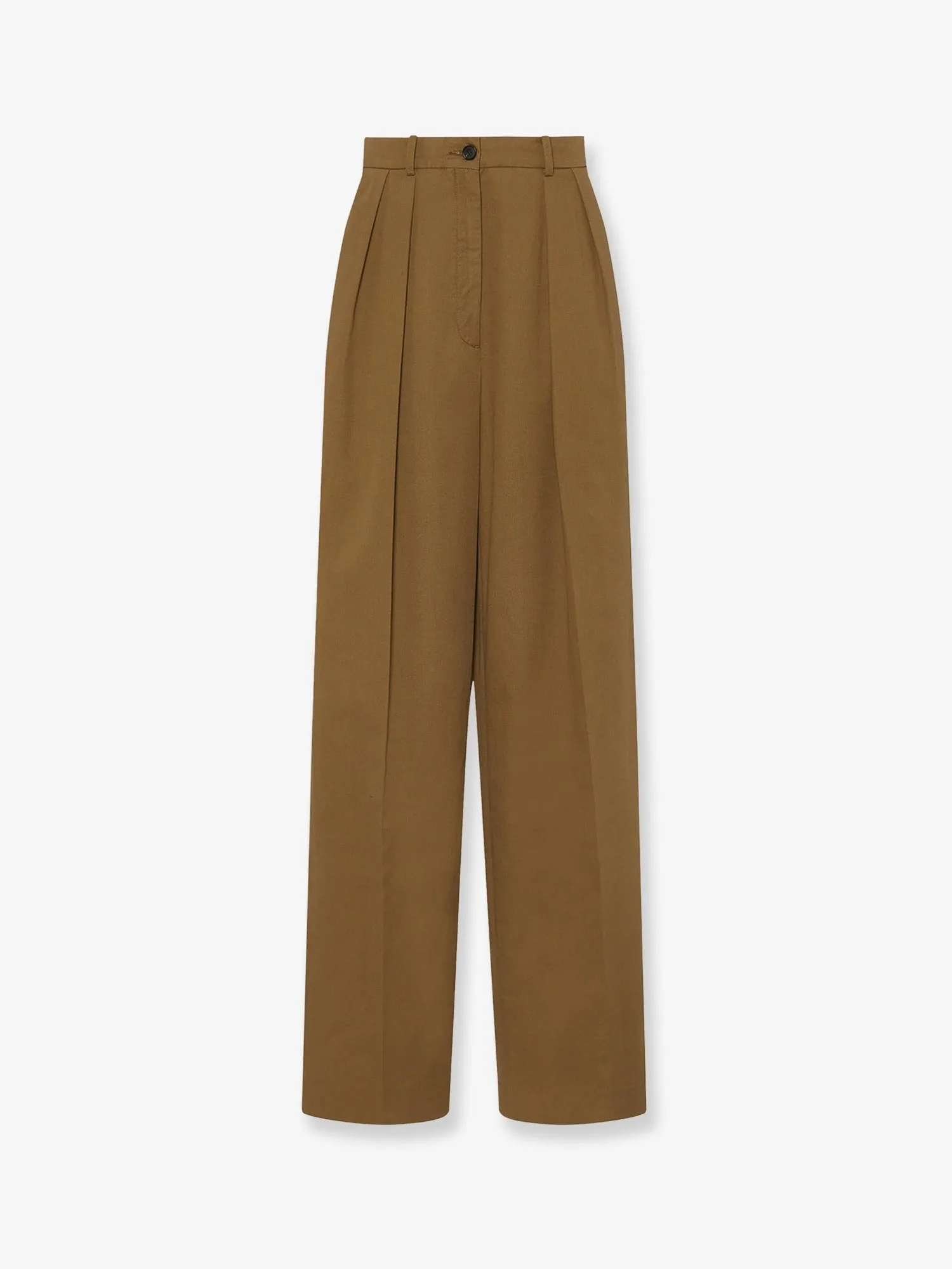 THE ROW Igor cotton and cashmere trousers sold by Siebentaschen