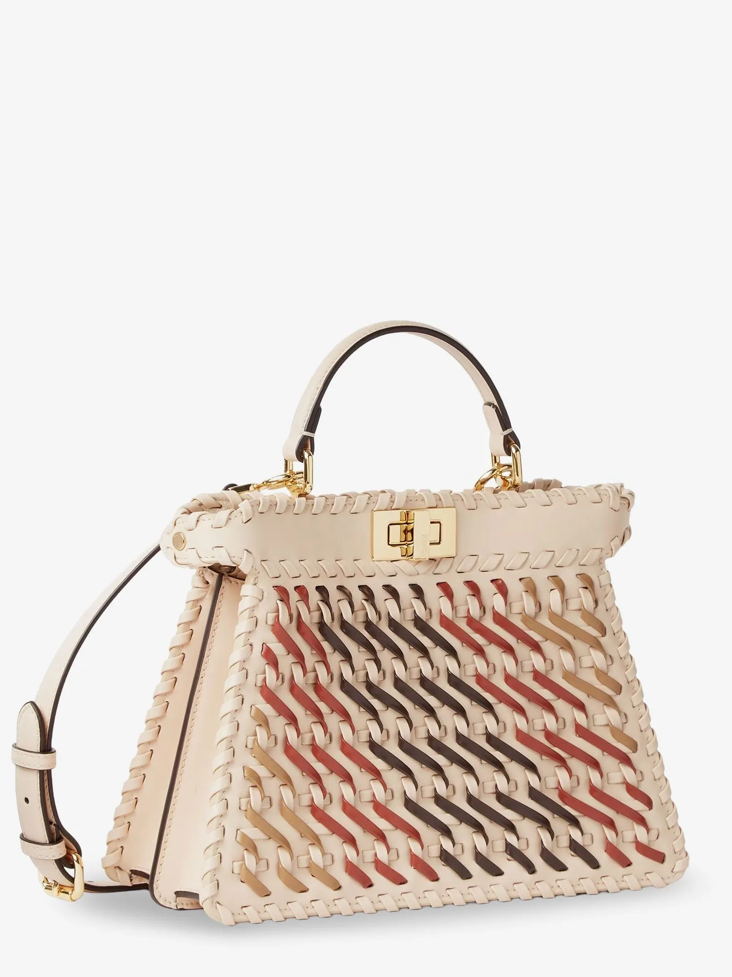 Fendi Peekaboo ISeeU Small leather crossbody bag sold by Siebentaschen product image thumbnail 3