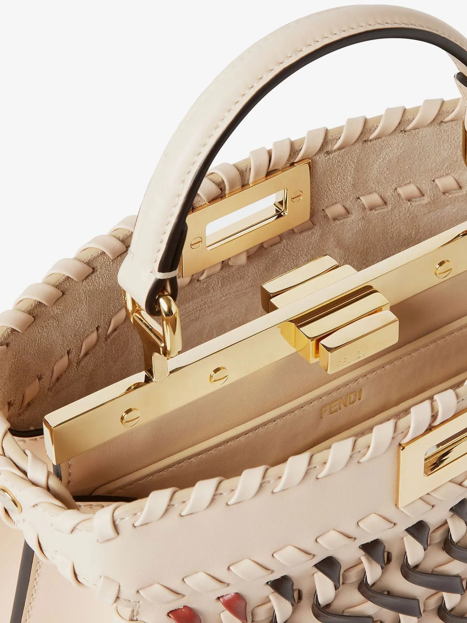 Fendi Peekaboo ISeeU Small leather crossbody bag sold by Siebentaschen product image thumbnail 4