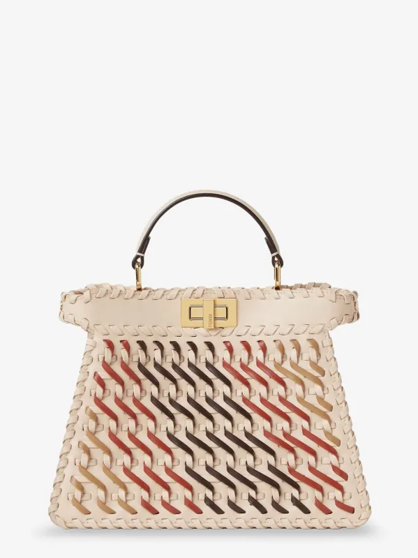 Fendi Peekaboo ISeeU Small leather crossbody bag sold by Siebentaschen