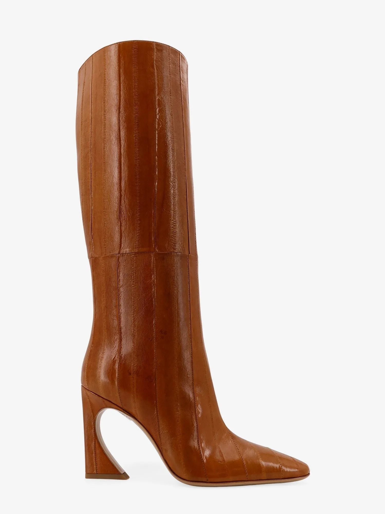 Fendi Fendi Arco hagfish leather boots sold by Siebentaschen