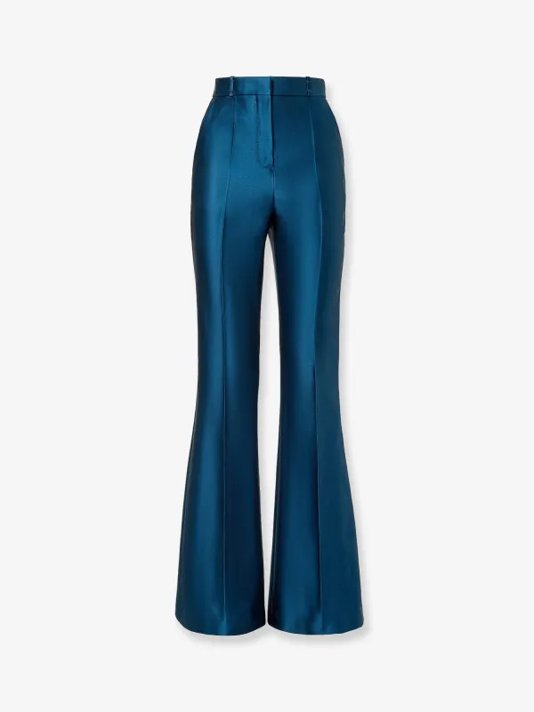 Fendi Duchesse silk trousers sold by Siebentaschen