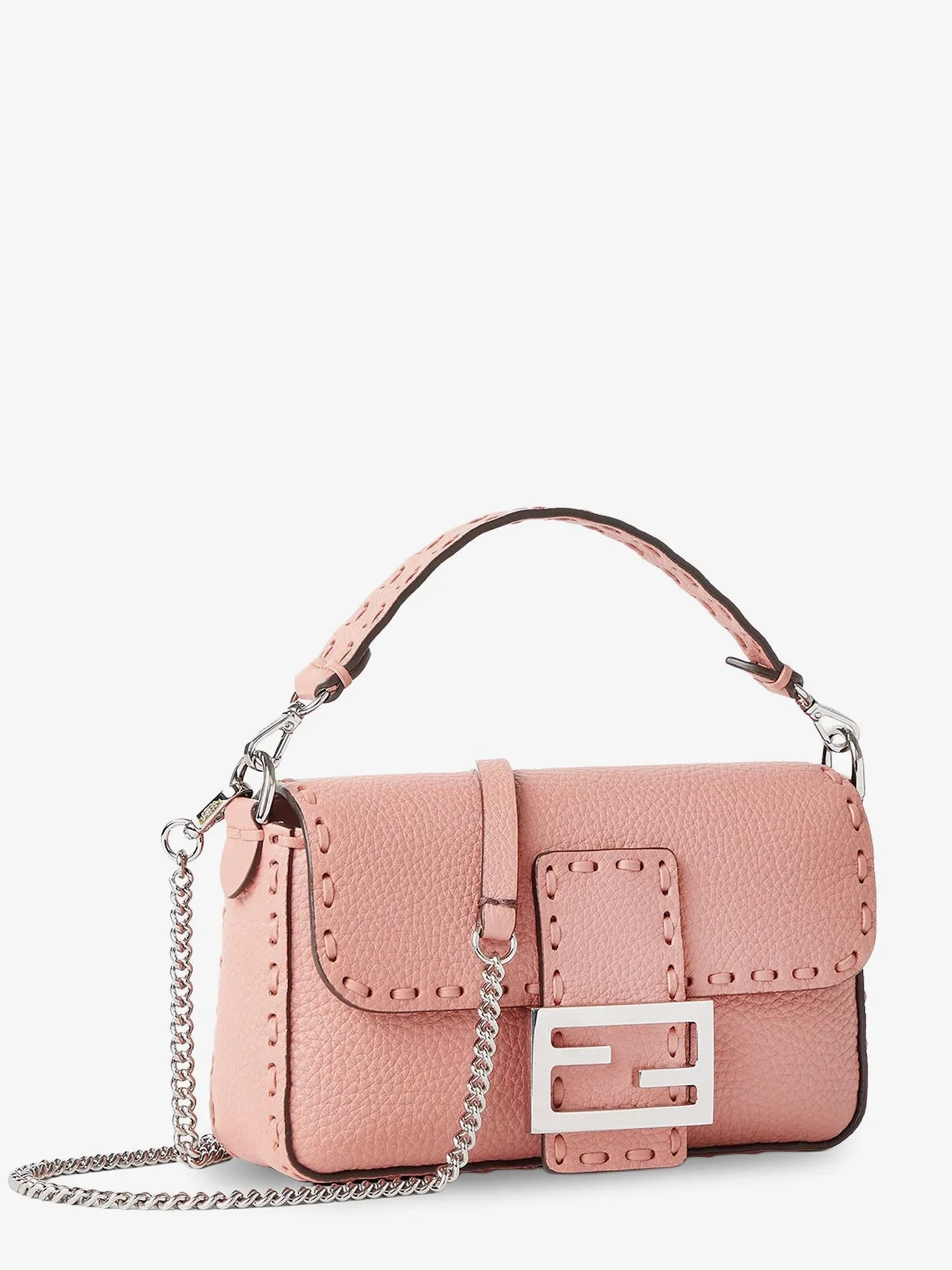 Fendi Mini Baguette leather shoulder bag sold by Siebentaschen product image thumbnail 3