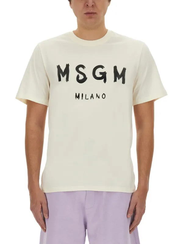 msgm COTTON T-SHIRT sold by Siebentaschen