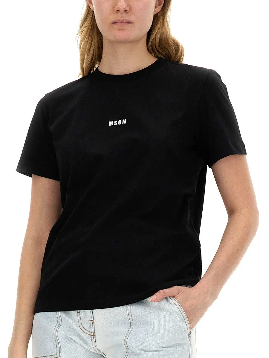 msgm MICRO LOGO T-SHIRT sold by Siebentaschen product image thumbnail 3
