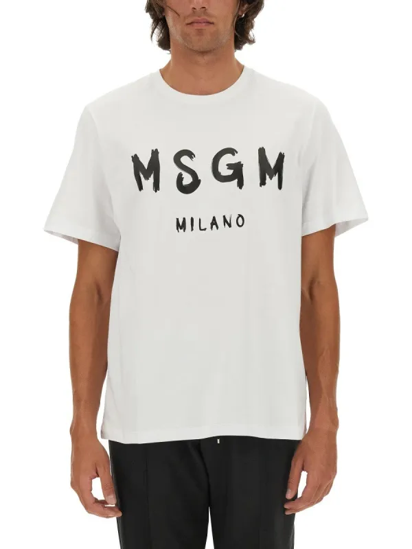 msgm COTTON T-SHIRT sold by Siebentaschen