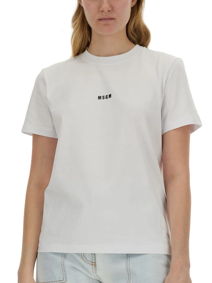 msgm MICRO LOGO T-SHIRT sold by Siebentaschen product image thumbnail 4