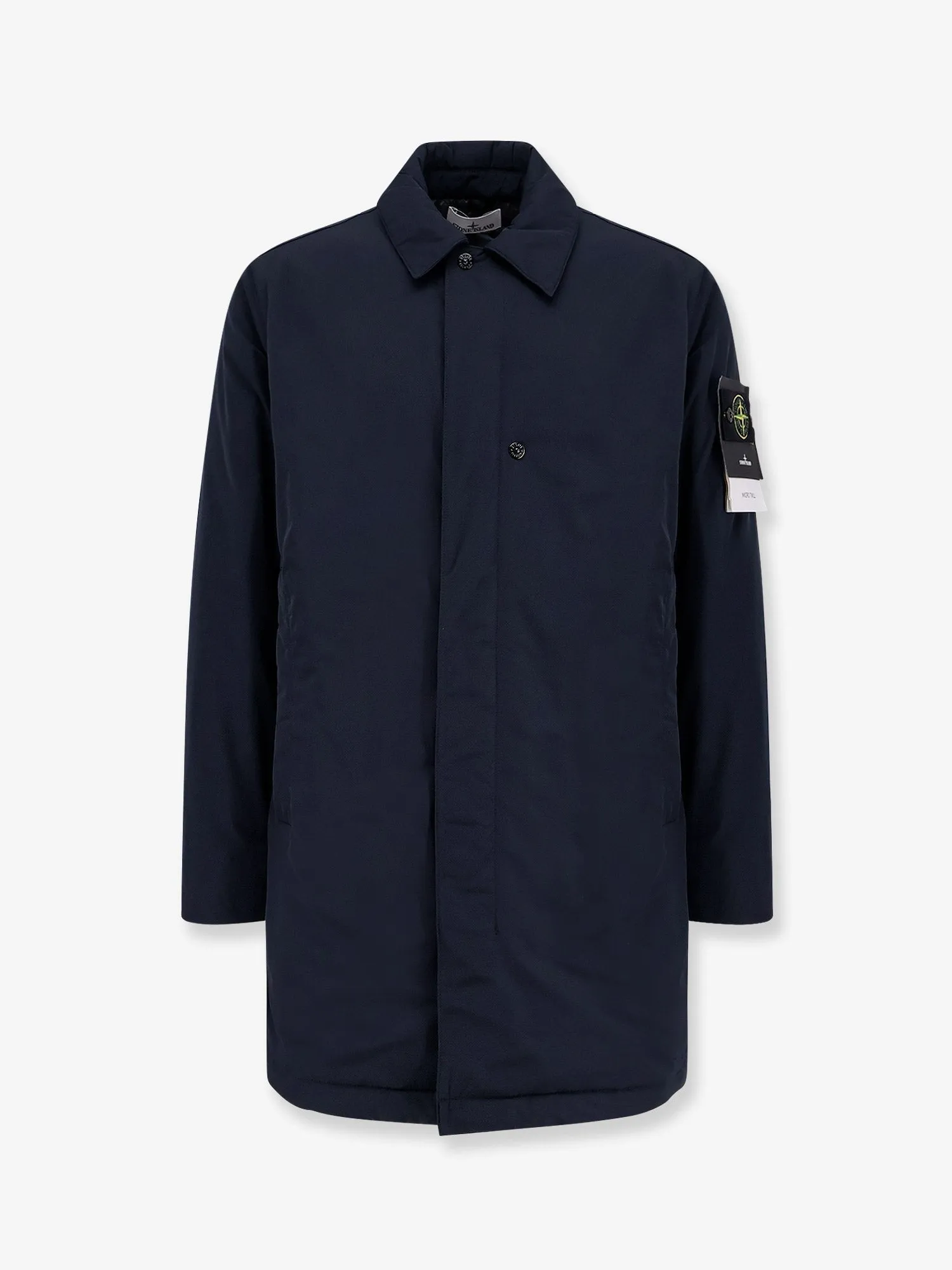 Stone Island Padded nylon coat sold by Siebentaschen