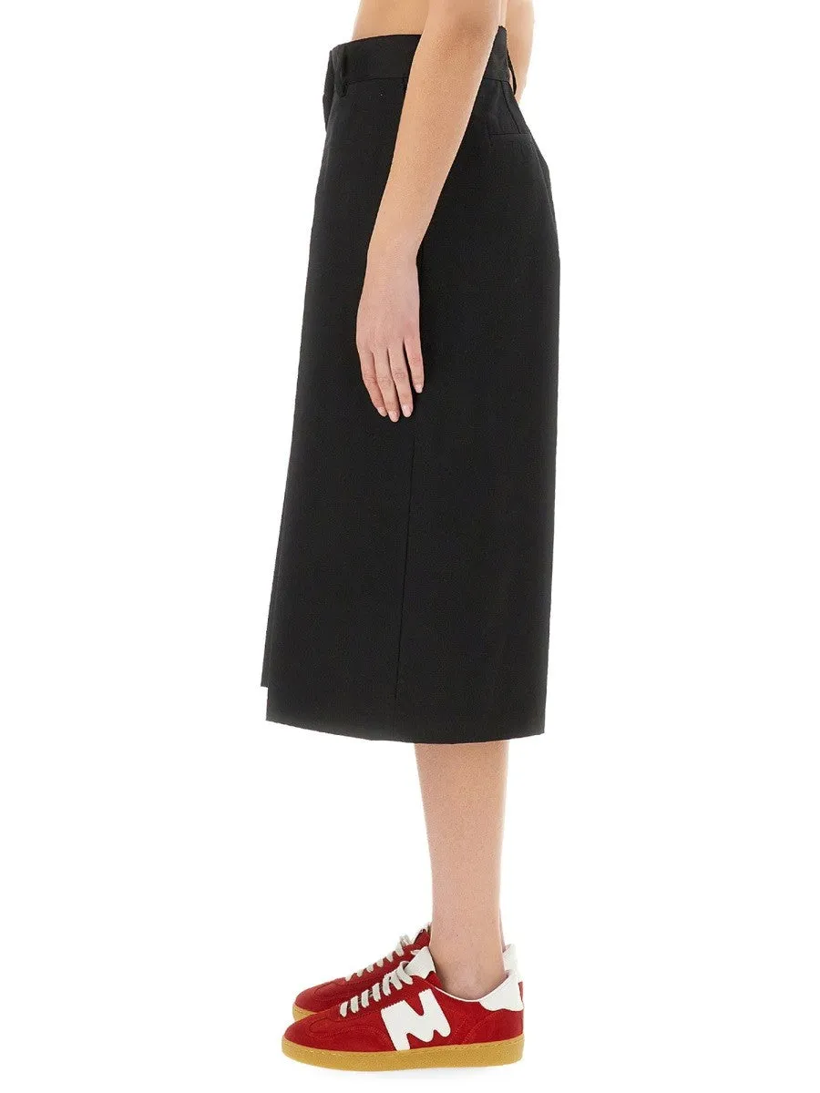 msgm "WIDE-LEG" MIDI PANTS sold by Siebentaschen product image thumbnail 4