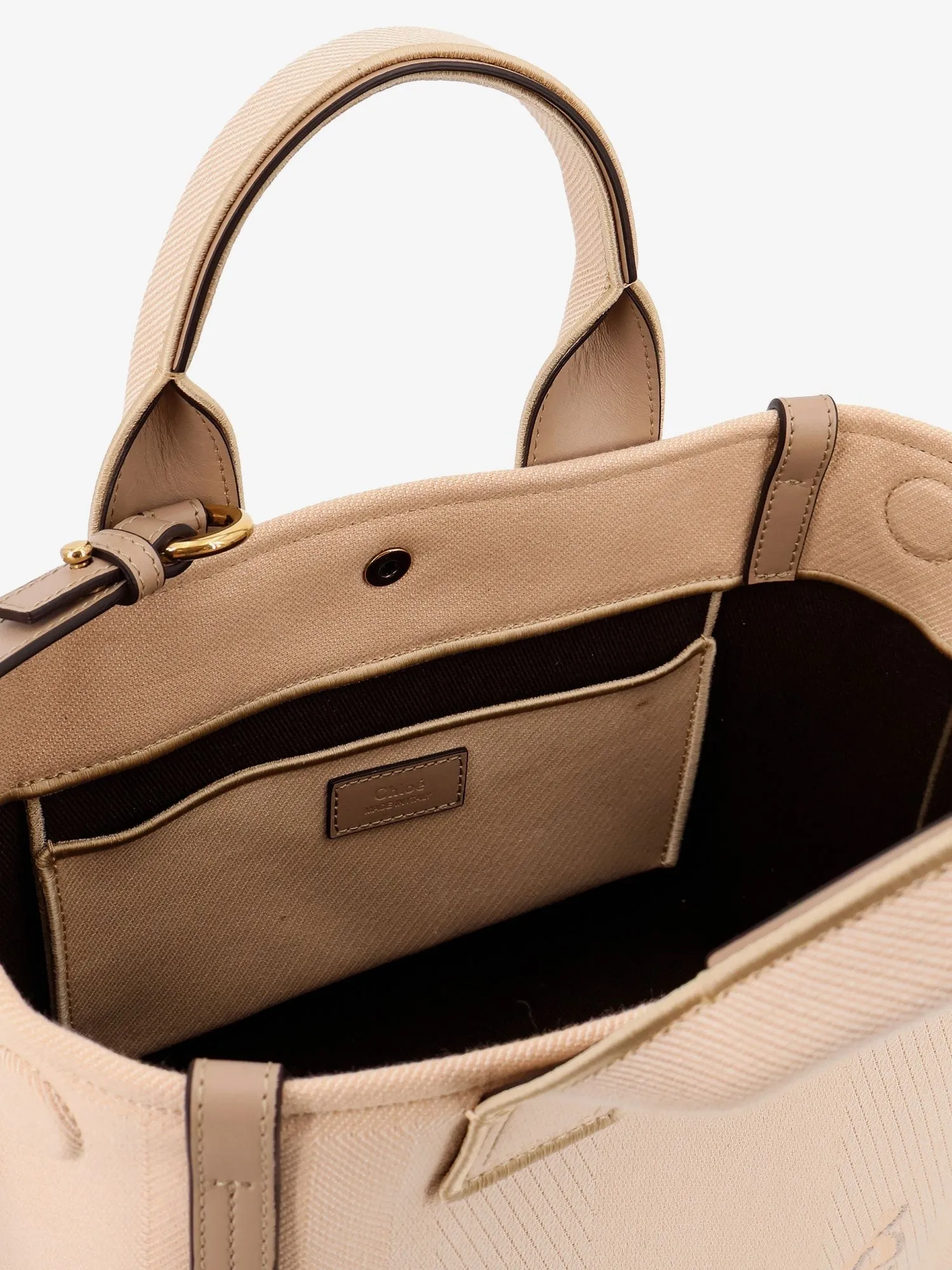 CHLOE' Borsa a tracolla Chloé Carry in canvas sold by Siebentaschen product image thumbnail 5