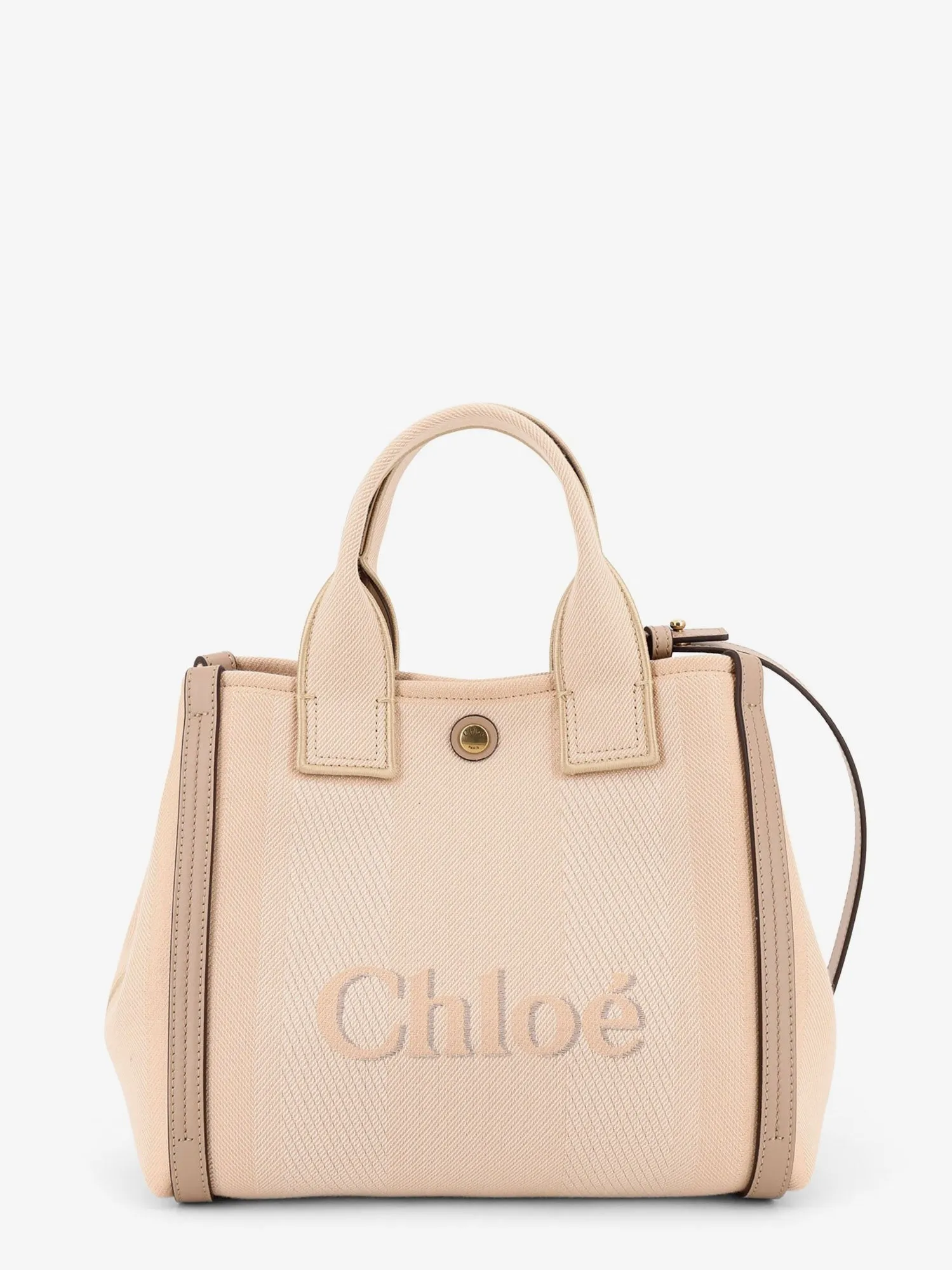 CHLOE' Borsa a tracolla Chloé Carry in canvas sold by Siebentaschen product image thumbnail 2