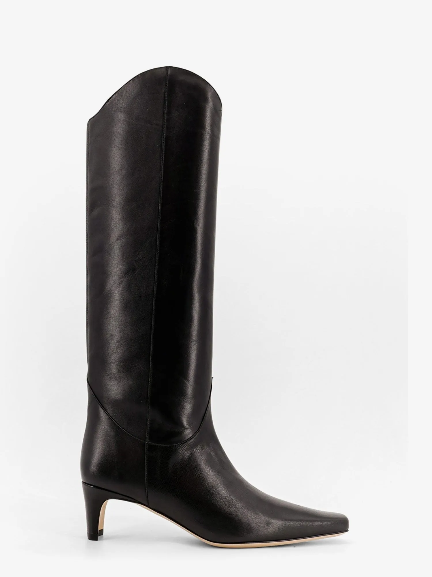 STAUD Western Wally leather boot sold by Siebentaschen