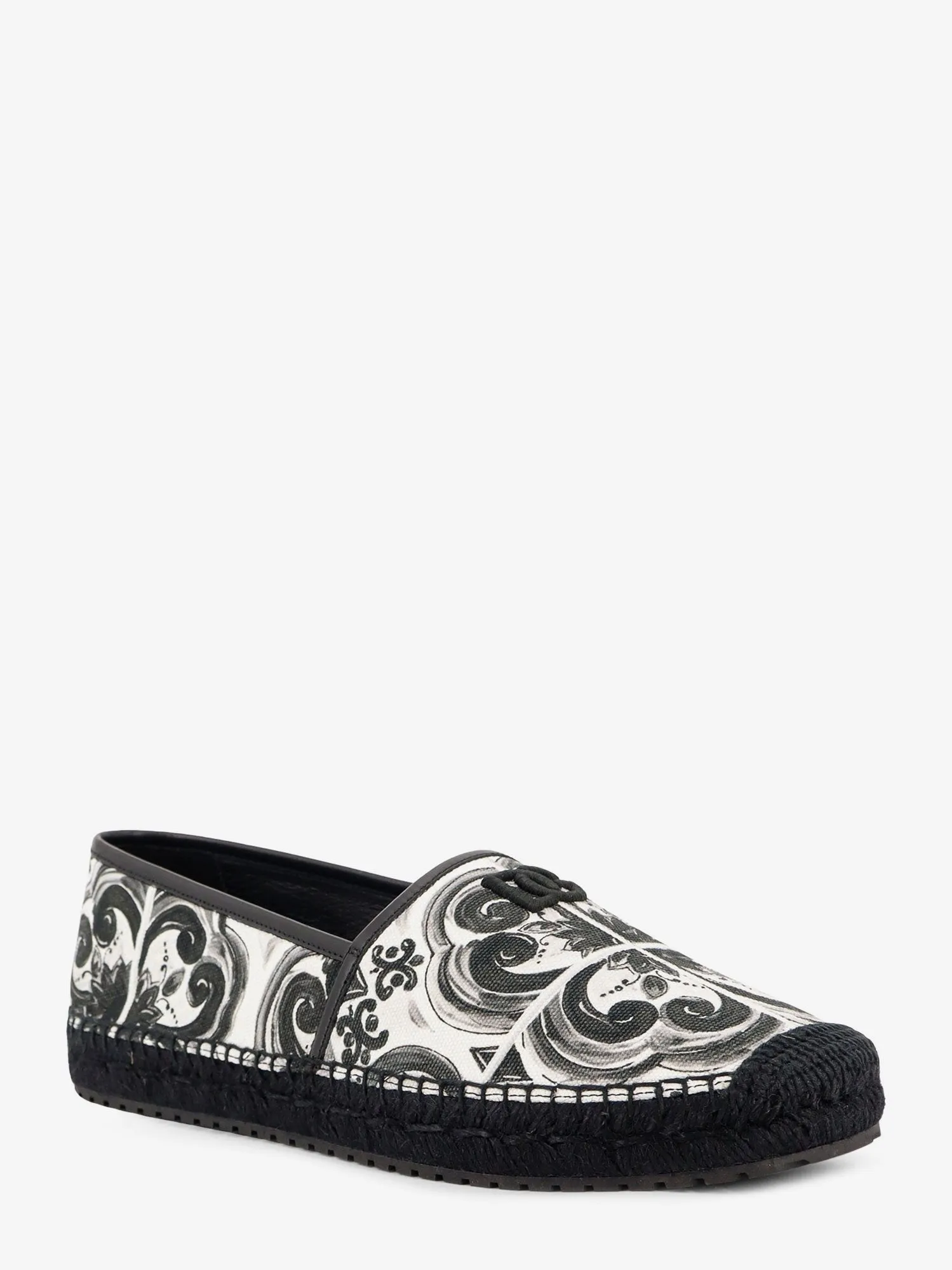 Dolce & Gabbana Canvas espadrilles with Maiolica print sold by Siebentaschen product image thumbnail 2