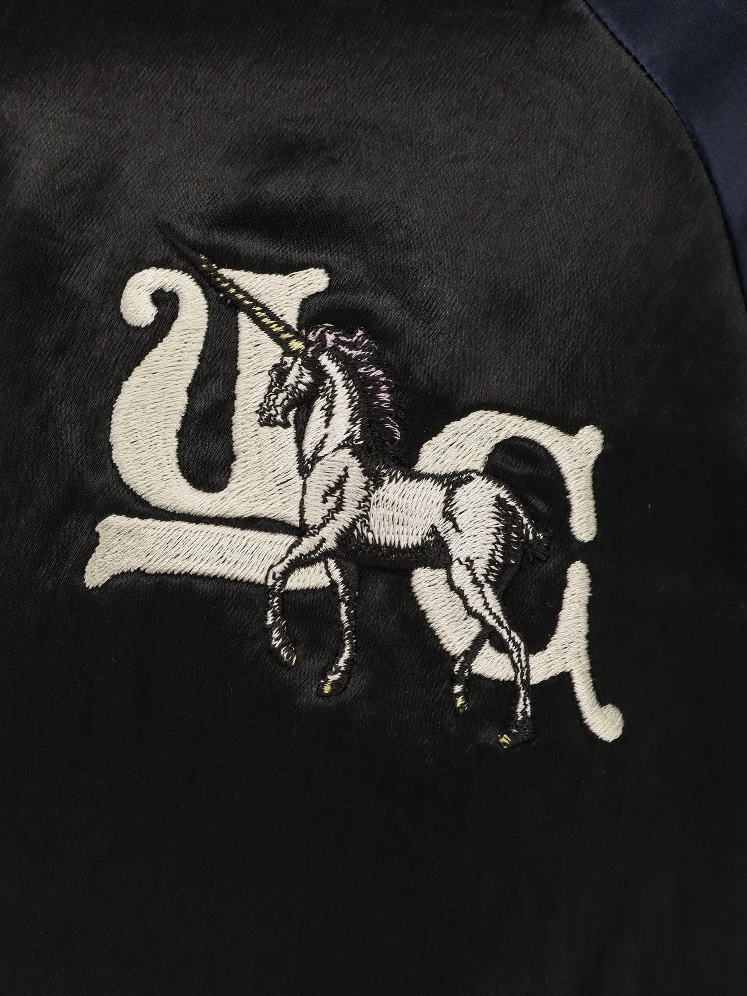 UNDERCOVER Satin bomber jacket sold by Siebentaschen product image thumbnail 3