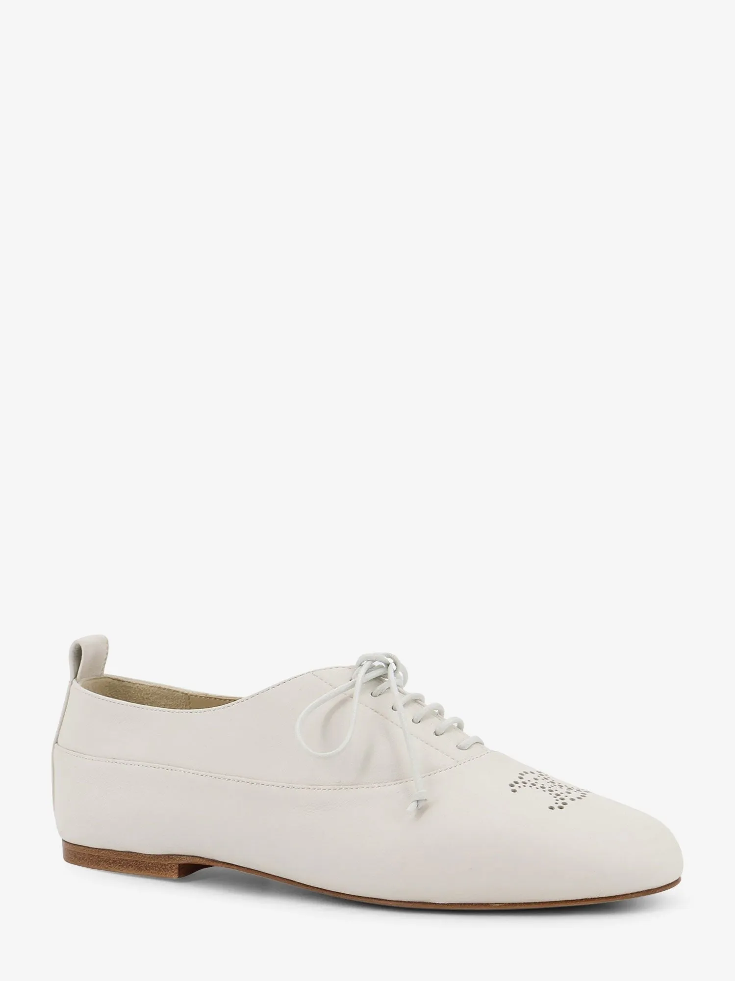 Celine Triomphe Richelieu leather lace-up shoe sold by Siebentaschen product image thumbnail 2