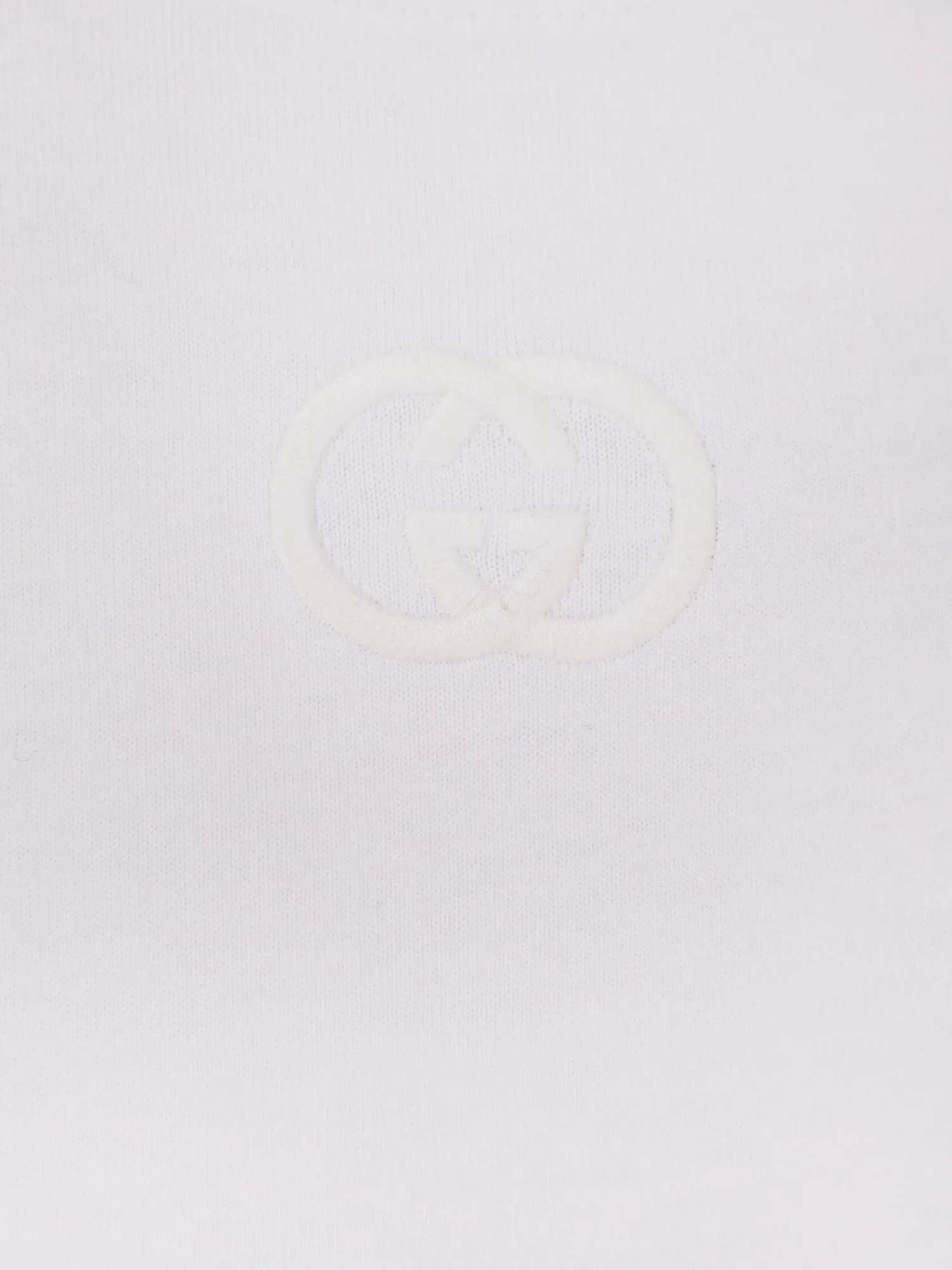 Gucci Cotton t-shirt with GG Incrocio logo on the front sold by Siebentaschen product image thumbnail 3