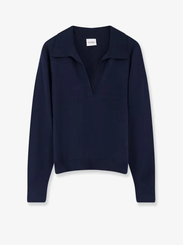 CLOSED Cotton and cashmere blend sweater sold by Siebentaschen