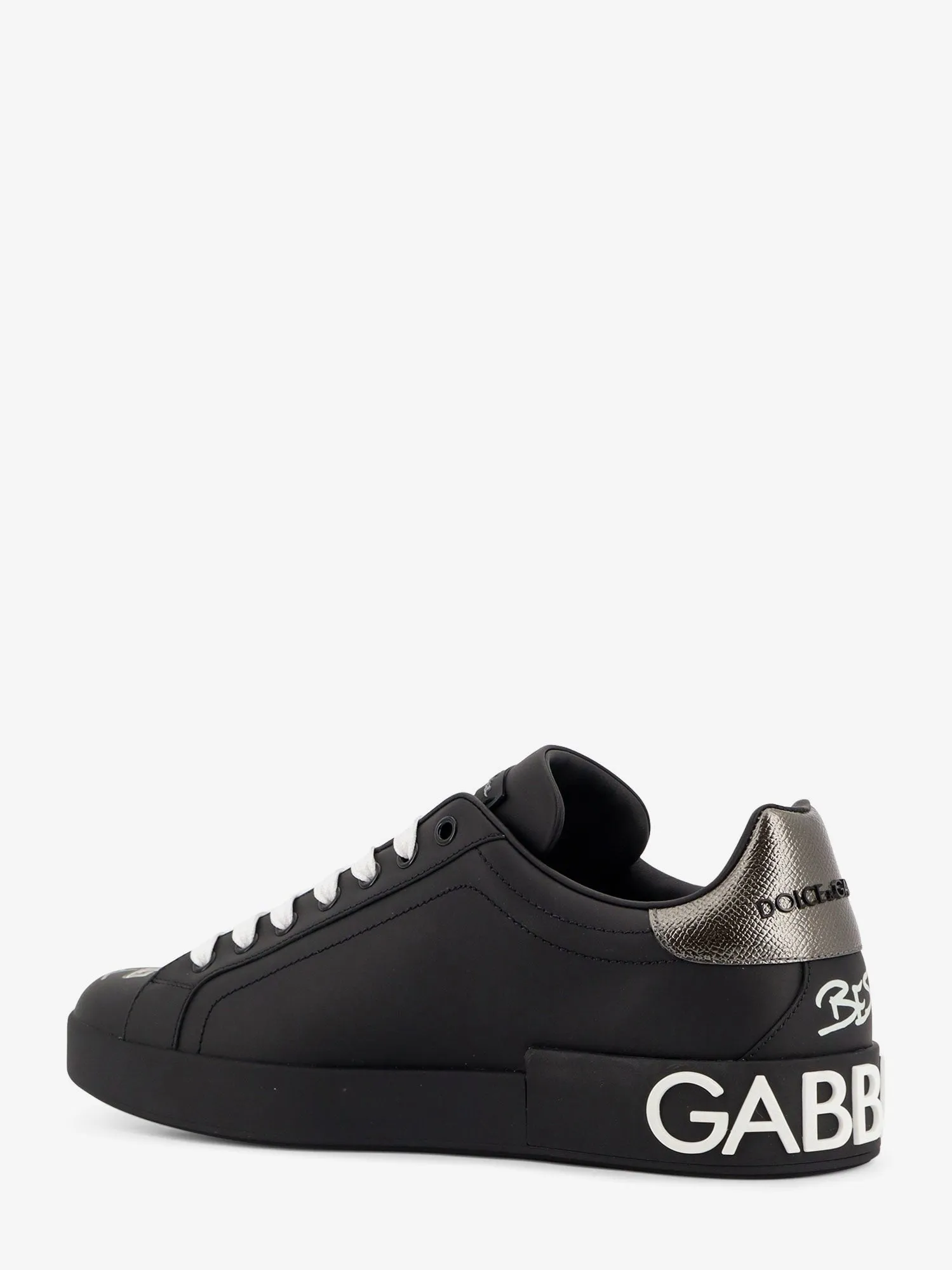 Dolce & Gabbana Leather sneakers with iconic prints sold by Siebentaschen product image thumbnail 3