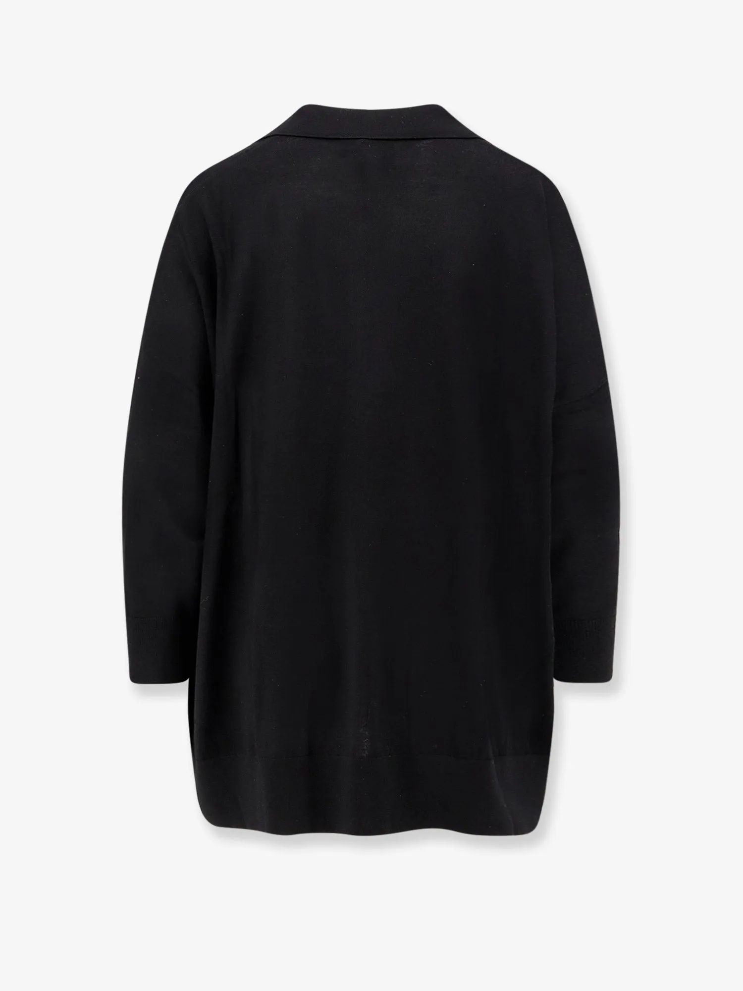 NUDE Virgin wool maxi polo shirt sold by Siebentaschen product image thumbnail 2