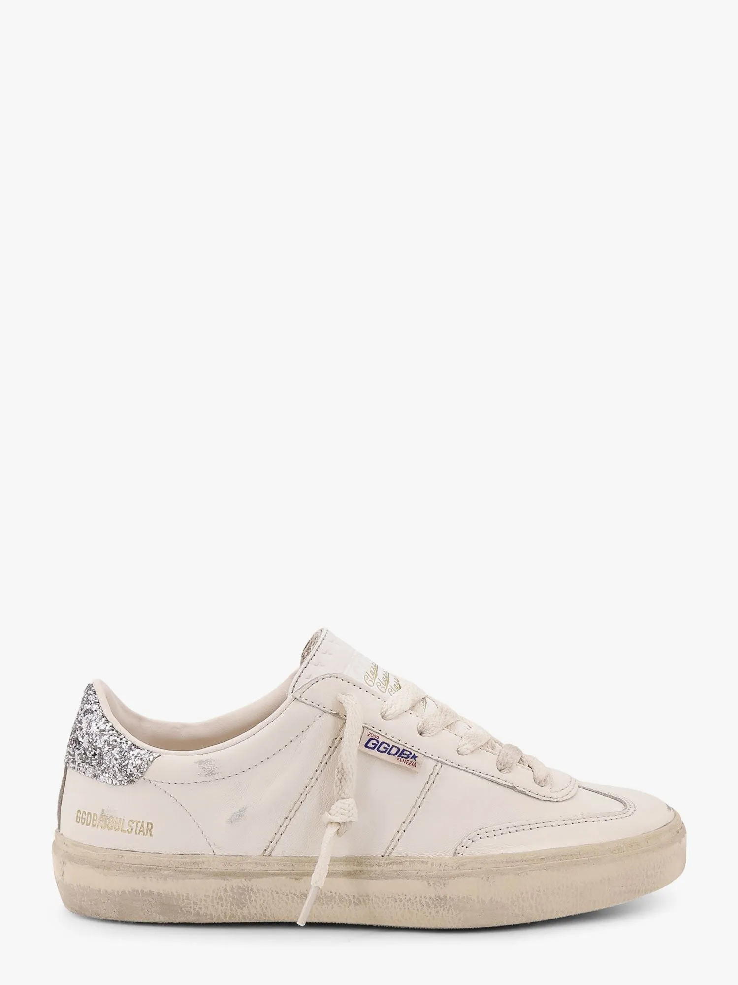 Golden Goose Deluxe Brand Soul Star leather sneakers sold by Siebentaschen