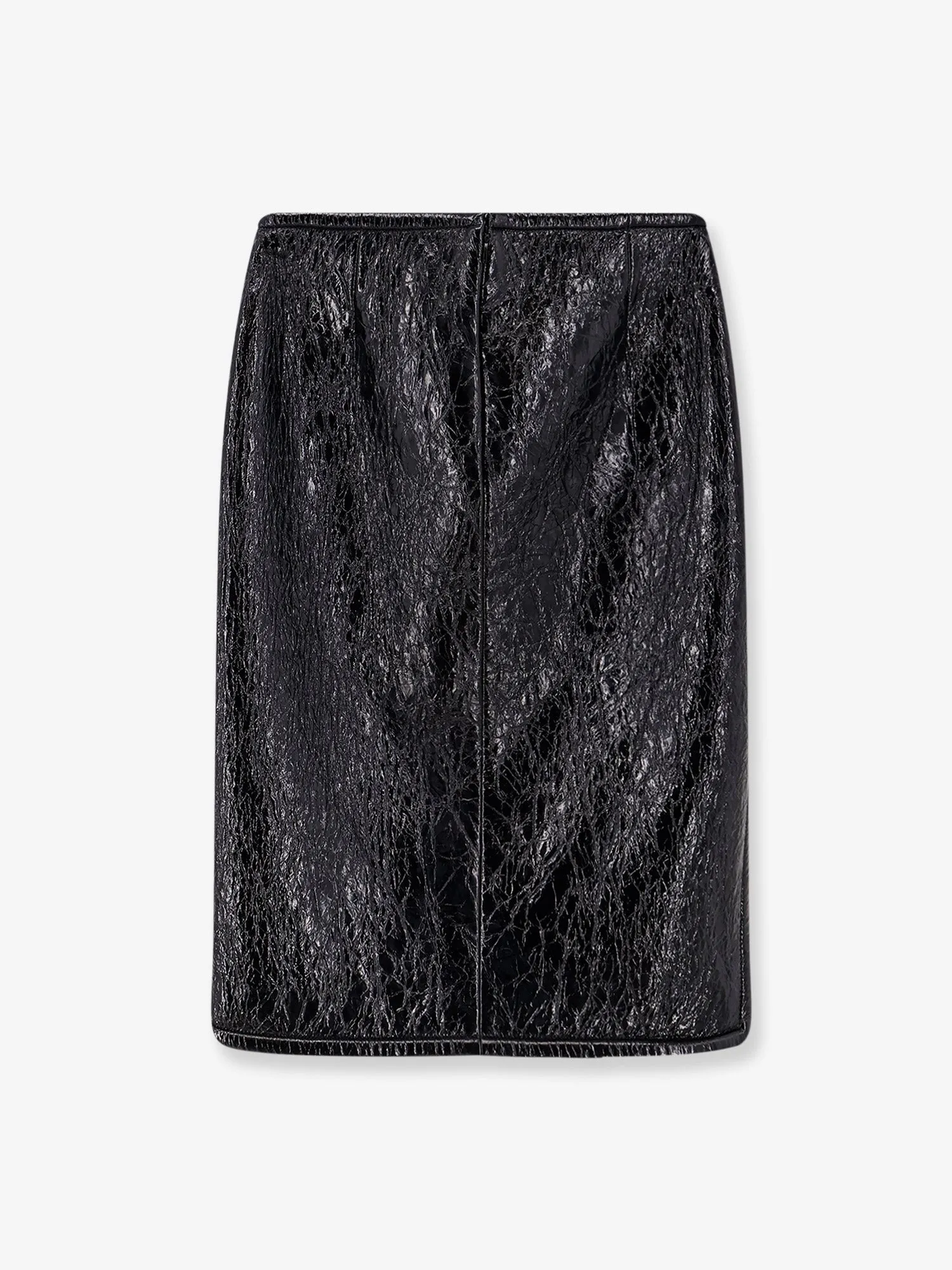 Gucci Shiny leather and neoprene skirt sold by Siebentaschen product image thumbnail 2