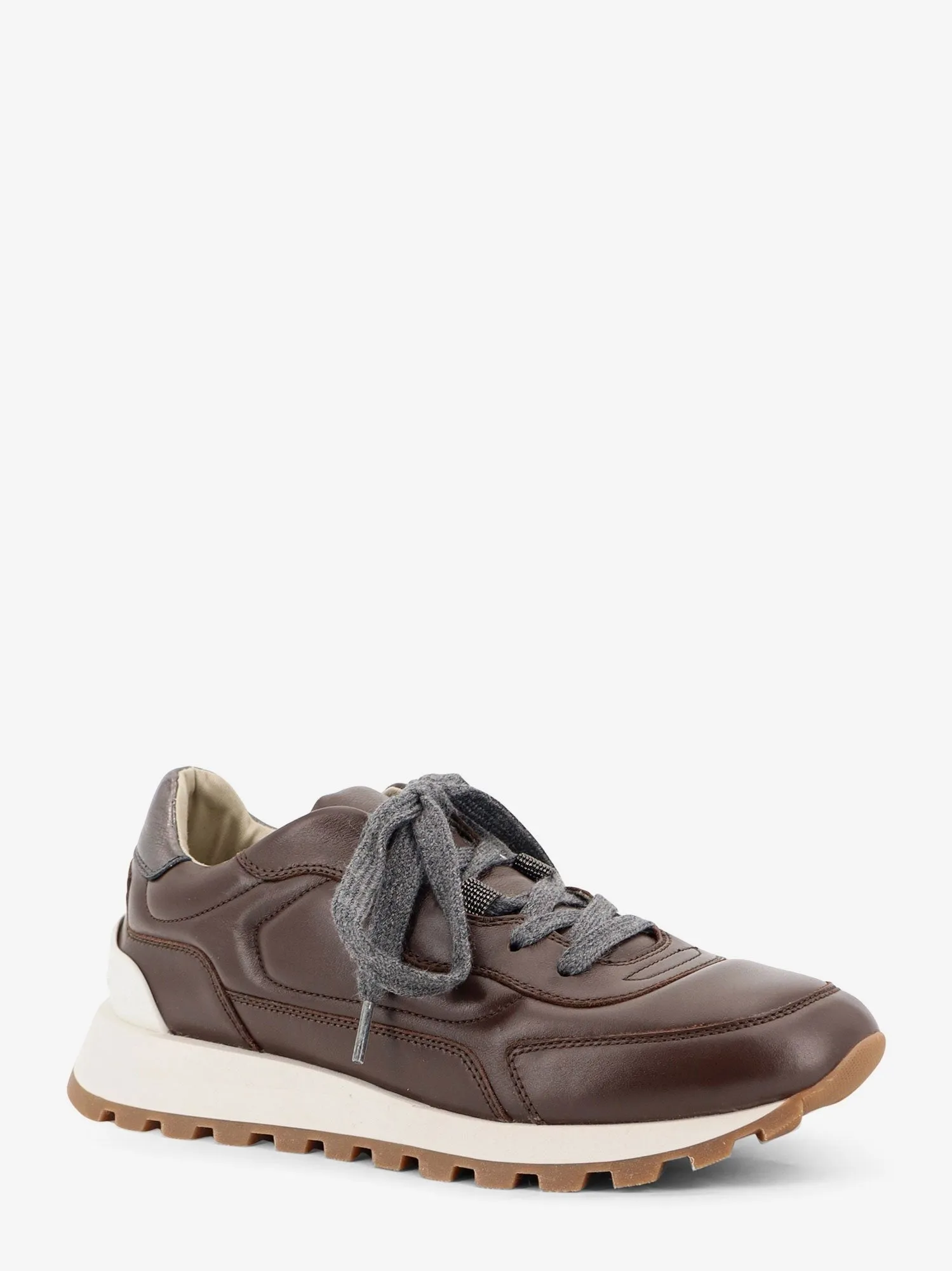 Brunello Cucinelli Low-Top leather sneakers sold by Siebentaschen product image thumbnail 2