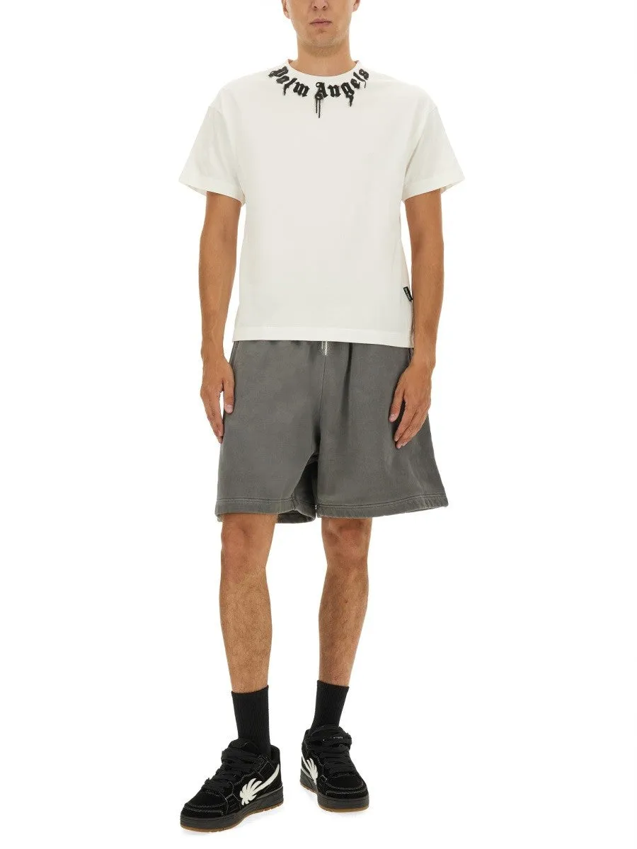 Palm Angels T-SHIRT WITH PRINT sold by Siebentaschen product image thumbnail 2