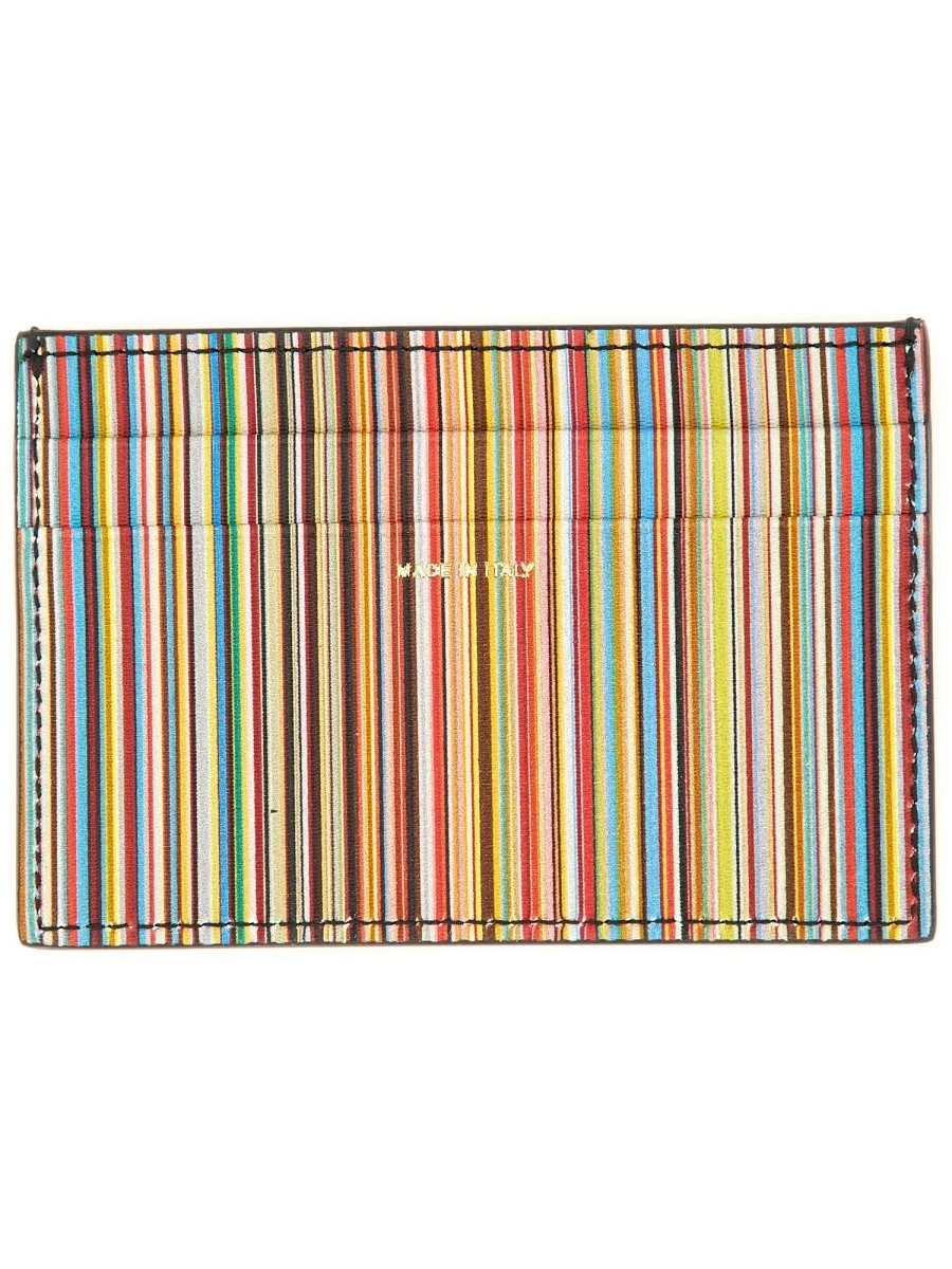 PAUL SMITH SIGNATURE STRIPE" CARD HOLDER sold by Siebentaschen product image thumbnail 2