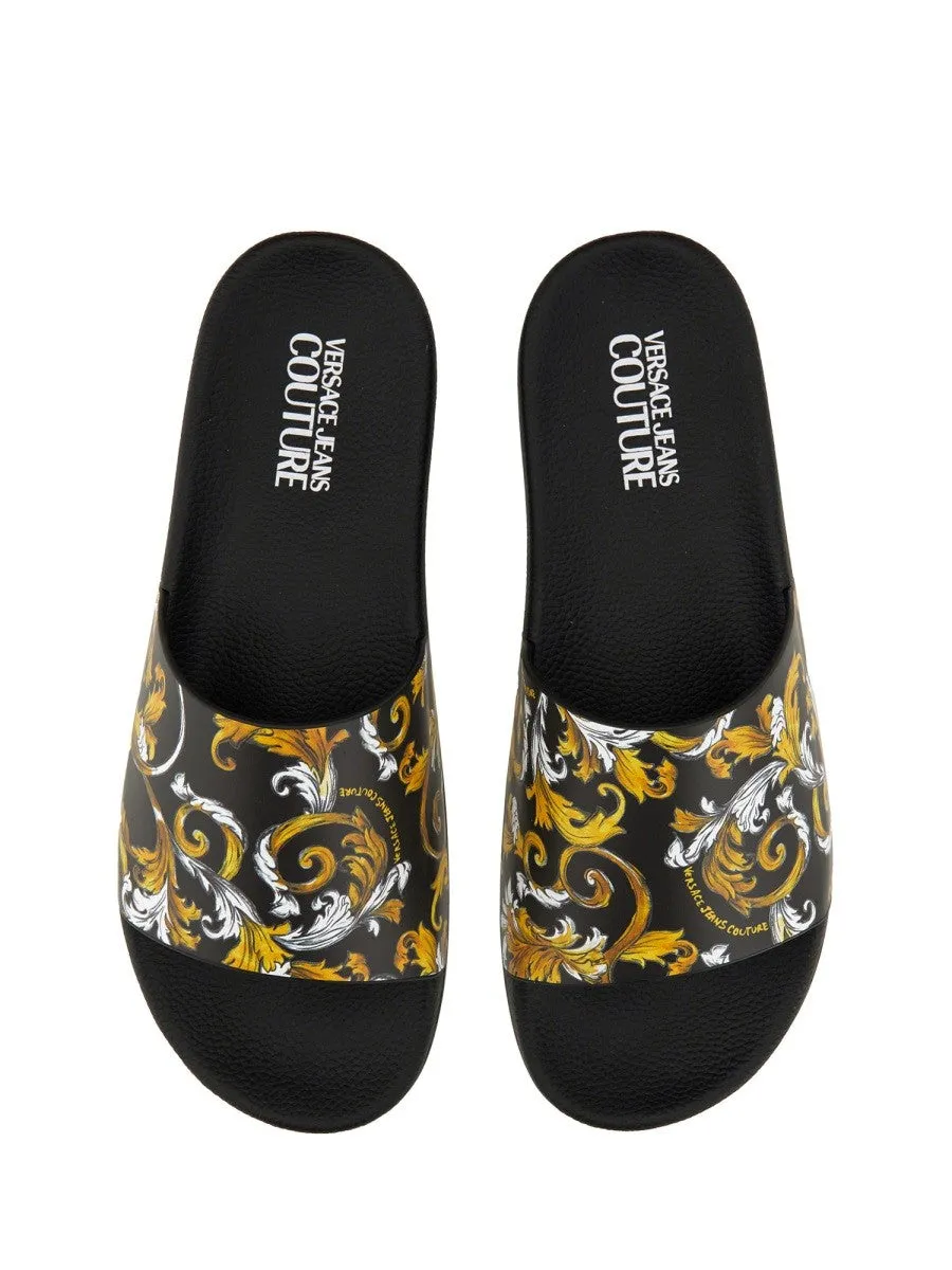 Versace Jeans Couture SLIDE SANDAL WITH LOGO sold by Siebentaschen product image thumbnail 5