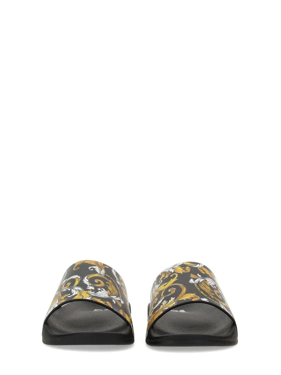 Versace Jeans Couture SLIDE SANDAL WITH LOGO sold by Siebentaschen product image thumbnail 4