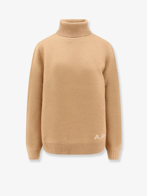 A.P.C. Walter vrgin wool turtleneck sold by Siebentaschen