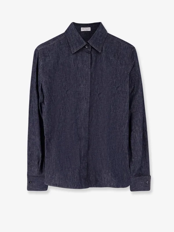 Brunello Cucinelli Denim shirt sold by Siebentaschen