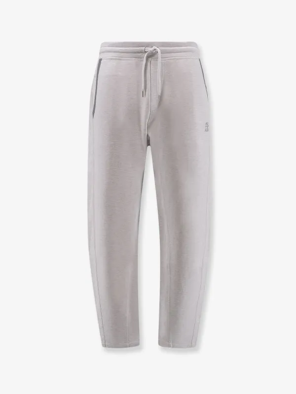 Brunello Cucinelli Cotton blend trousers made by Brunello Cucinelli