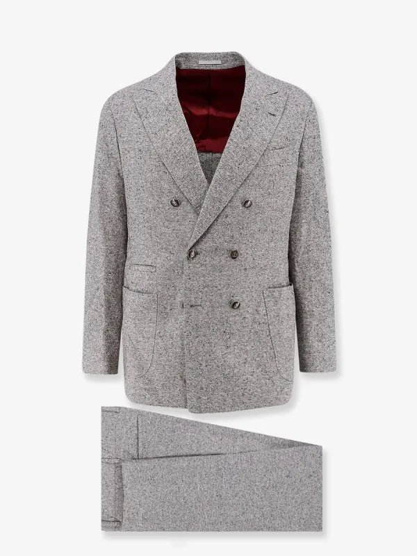 Brunello Cucinelli Wool and cashmere suit sold by Siebentaschen