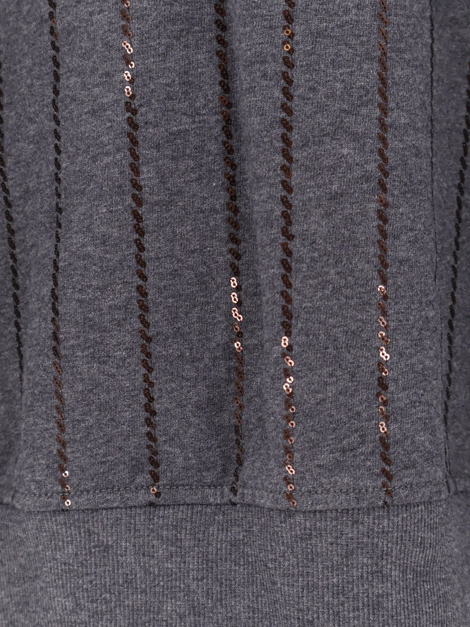 Brunello Cucinelli Dazzling chalk stripe embroidery cotton sweatshirt sold by Siebentaschen product image thumbnail 3