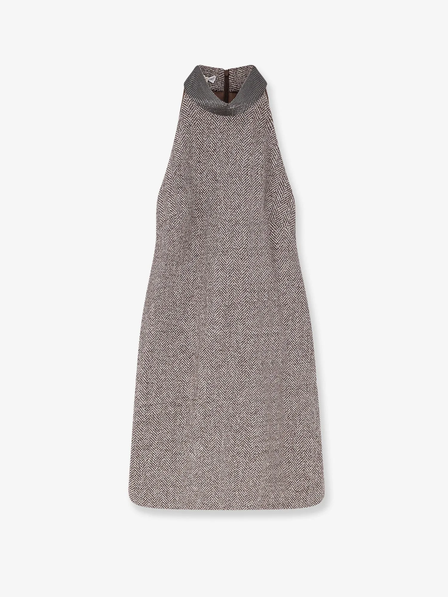 Brunello Cucinelli Virgin wool mini dress sold by Siebentaschen