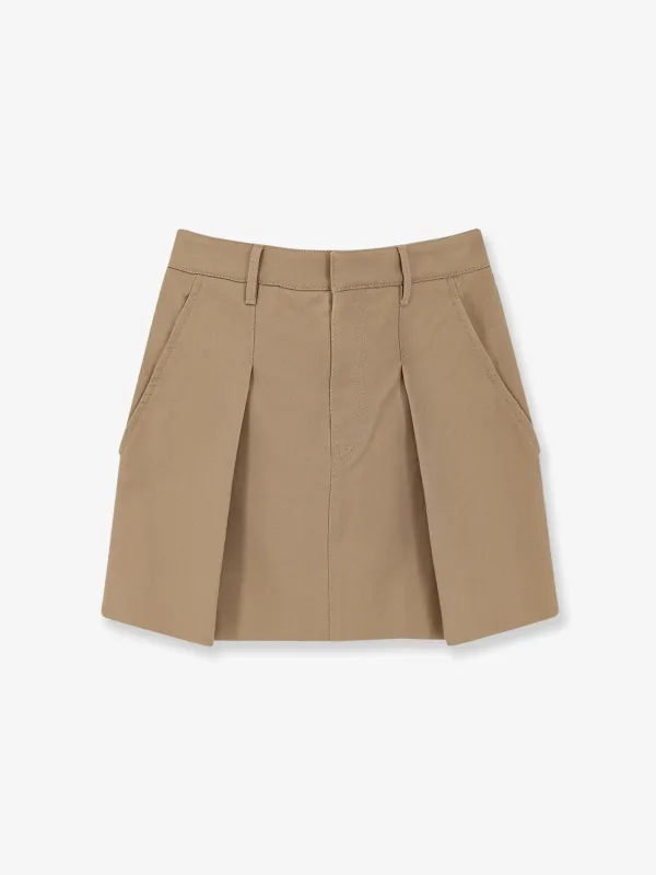 Brunello Cucinelli Cotton skirt sold by Siebentaschen