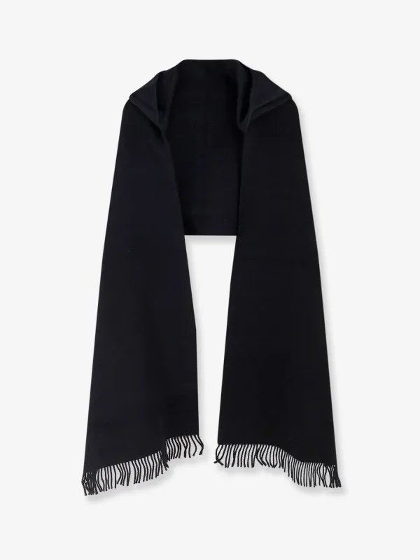 Brunello Cucinelli Wool and cashmere scarf with hood sold by Siebentaschen