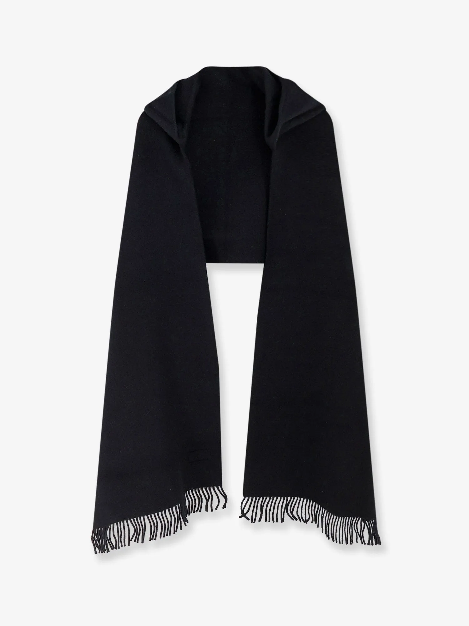 Brunello Cucinelli Wool and cashmere scarf with hood sold by Siebentaschen