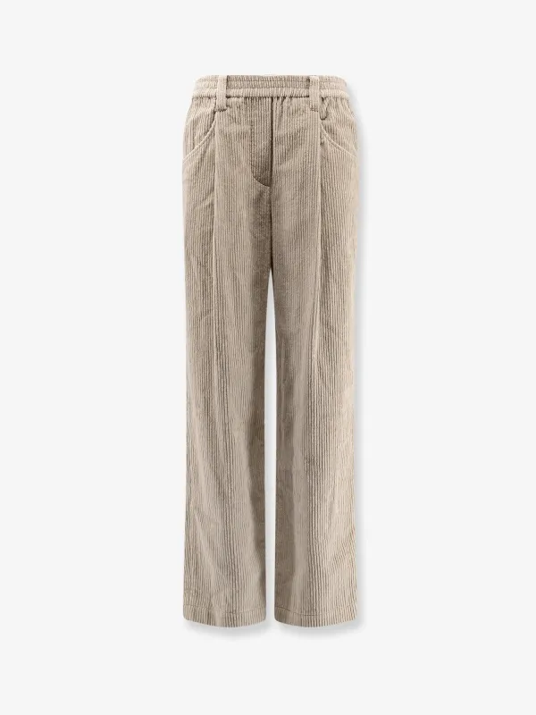 Brunello Cucinelli Corduroy trousers made by Brunello Cucinelli