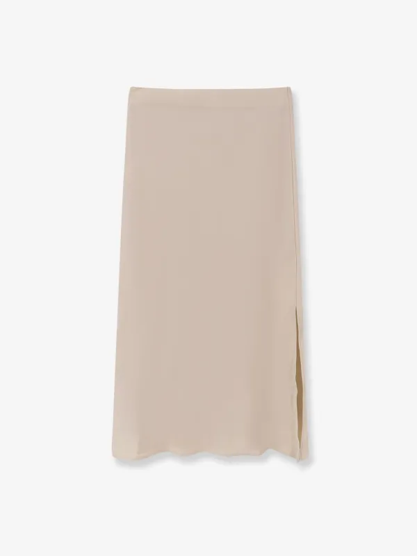Brunello Cucinelli Satin skirt sold by Siebentaschen