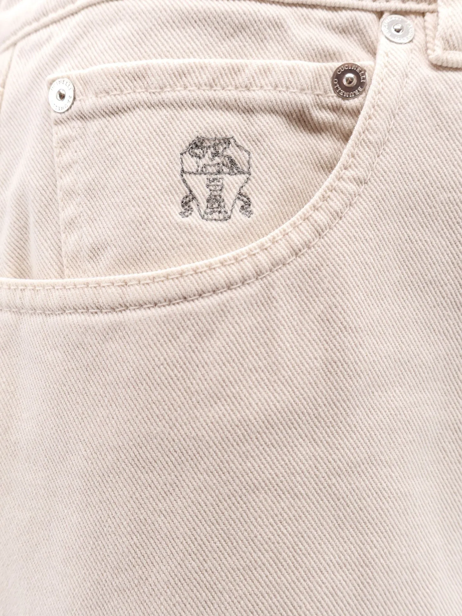 Brunello Cucinelli Canvas trousers sold by Siebentaschen product image thumbnail 3