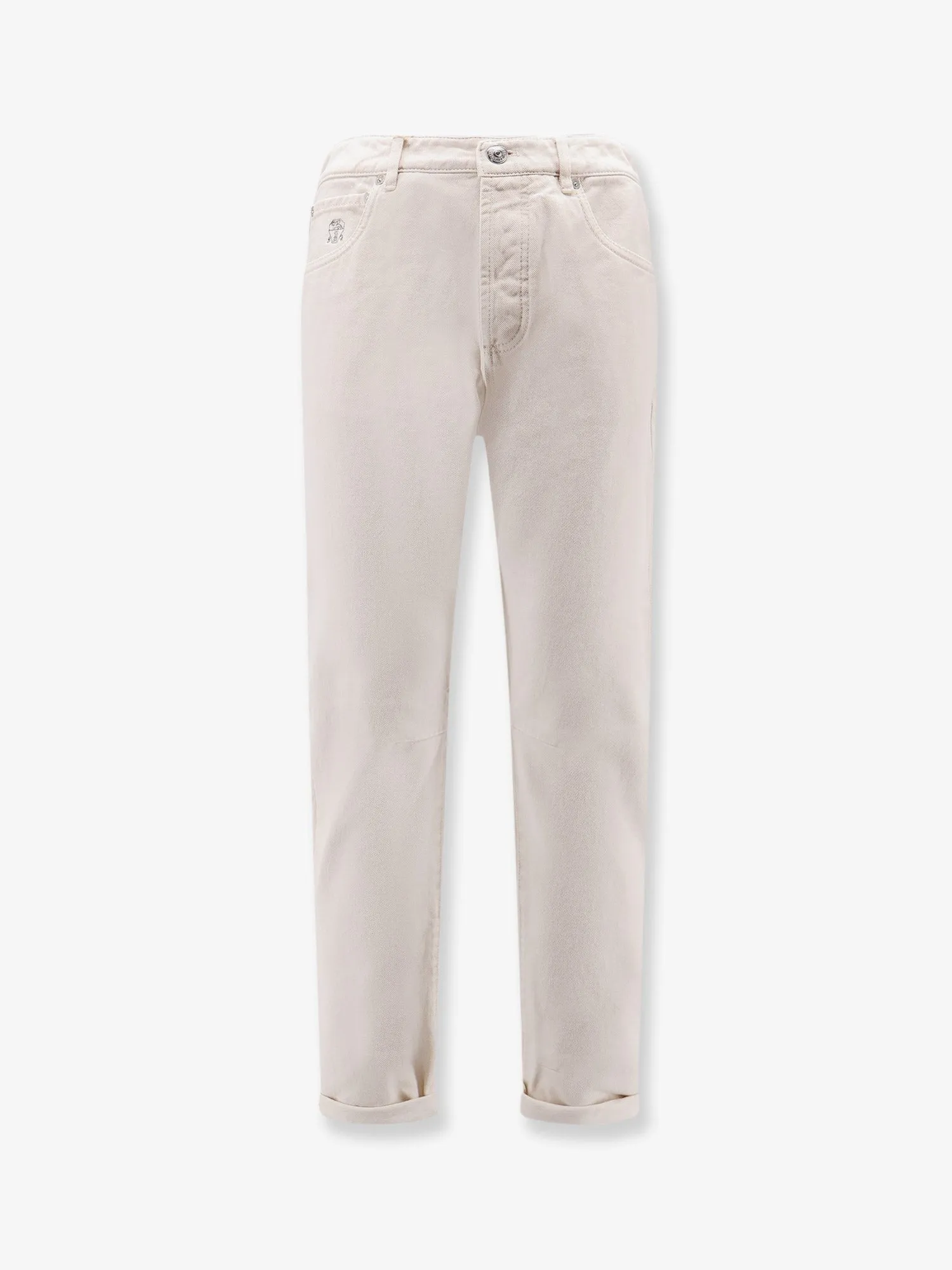 Brunello Cucinelli Canvas trousers sold by Siebentaschen