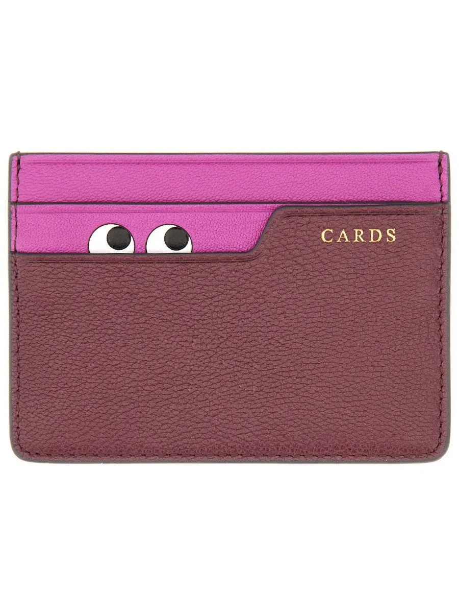 ANYA HINDMARCH "PEEPING EYES" CARD HOLDER sold by Siebentaschen